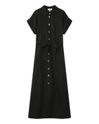 Prudence Long Dress - Black