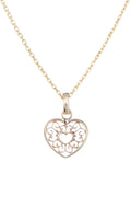 "Arabesque Hearts" Pendant Yellow Gold 375/1000