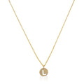 Pendentif "Lettre L Dorée" Or Jaune 375/1000