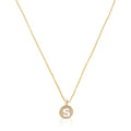 Colgante "Letra Dorada S" Oro amarillo 375/1000