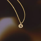 Pendentif "Lettre S Dorée" Or Jaune 375/1000