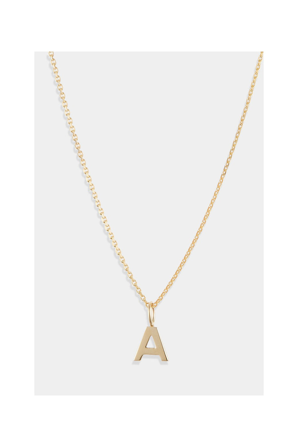 Pendentif Lettre A - Or Jaune