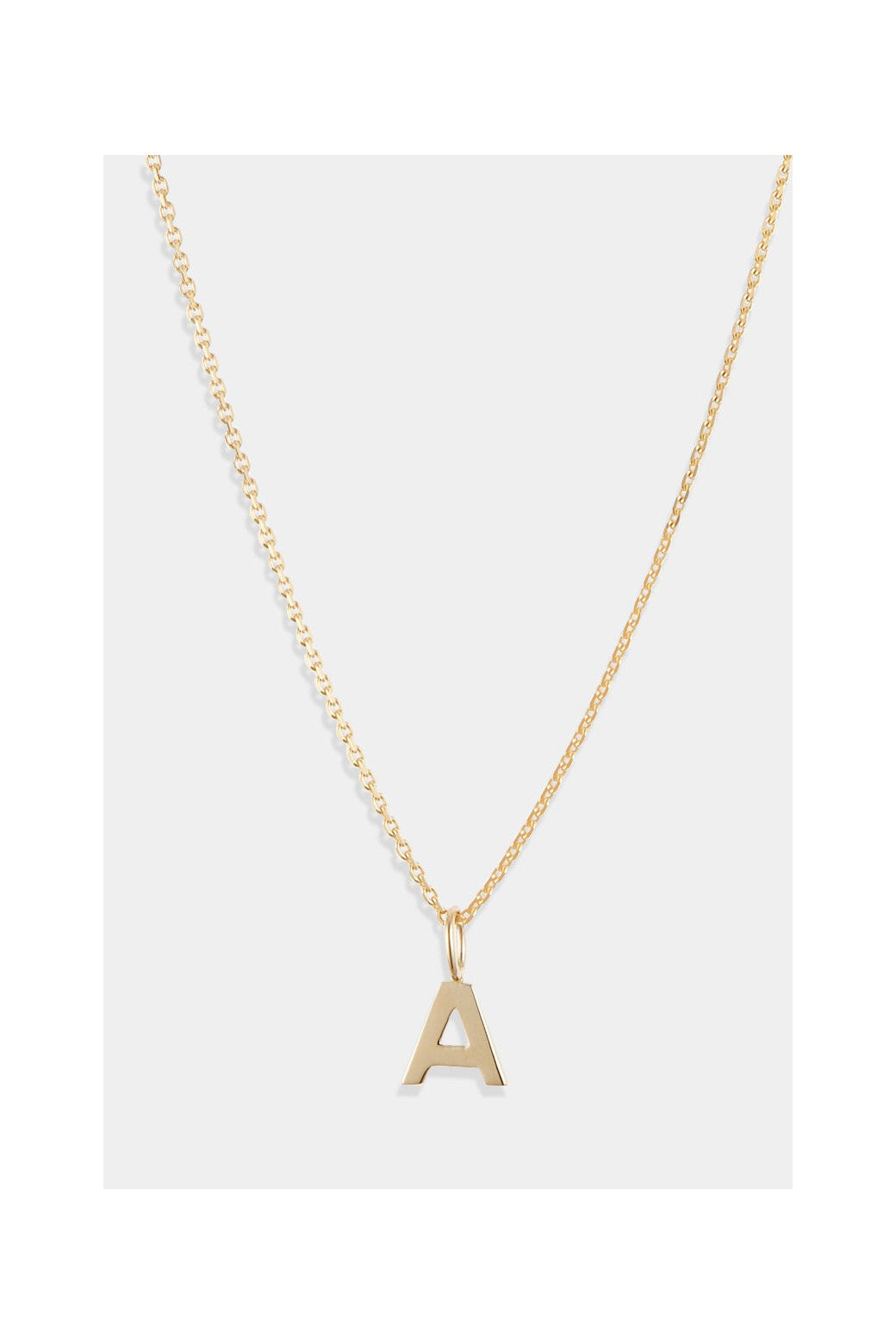 Pendentif Lettre A - Or Jaune