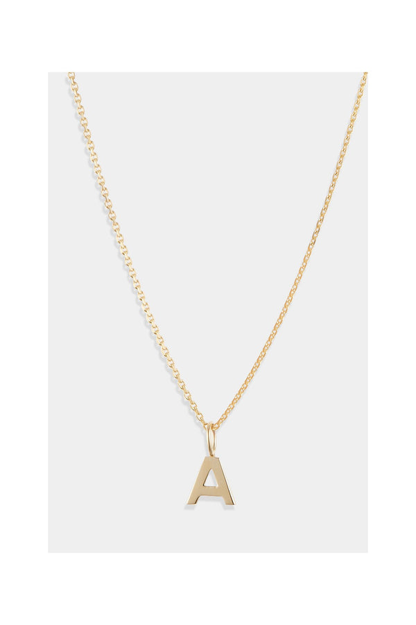 Pendentif Lettre A - Or Jaune