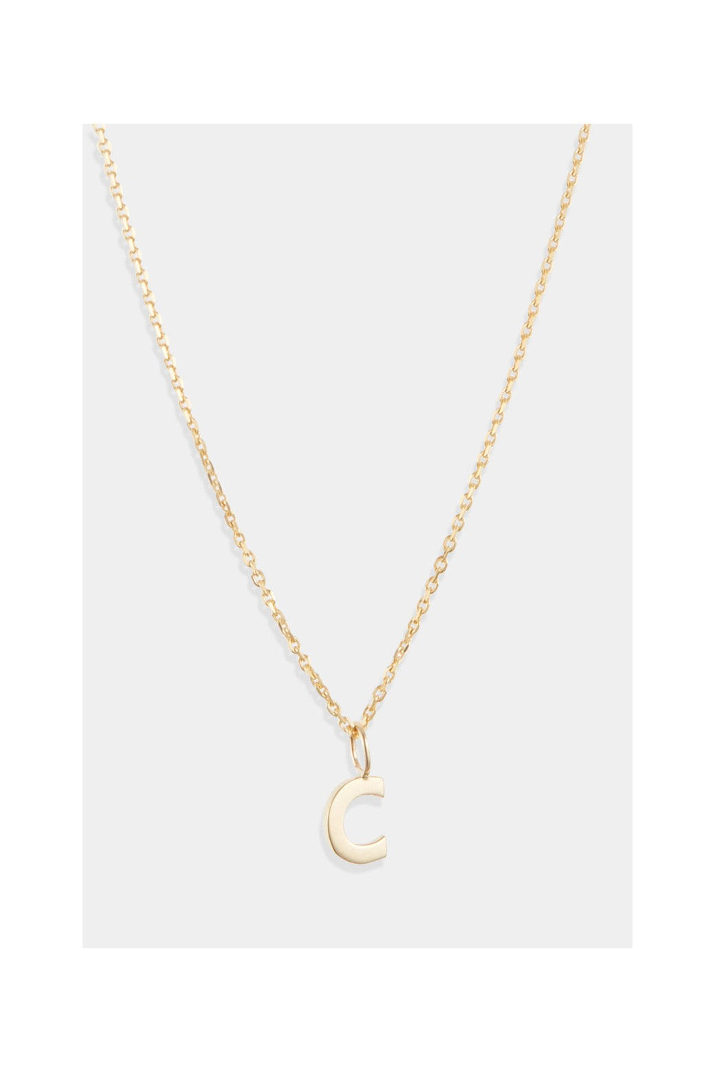 Pendentif "Lettre C" - Or Jaune 375/1000