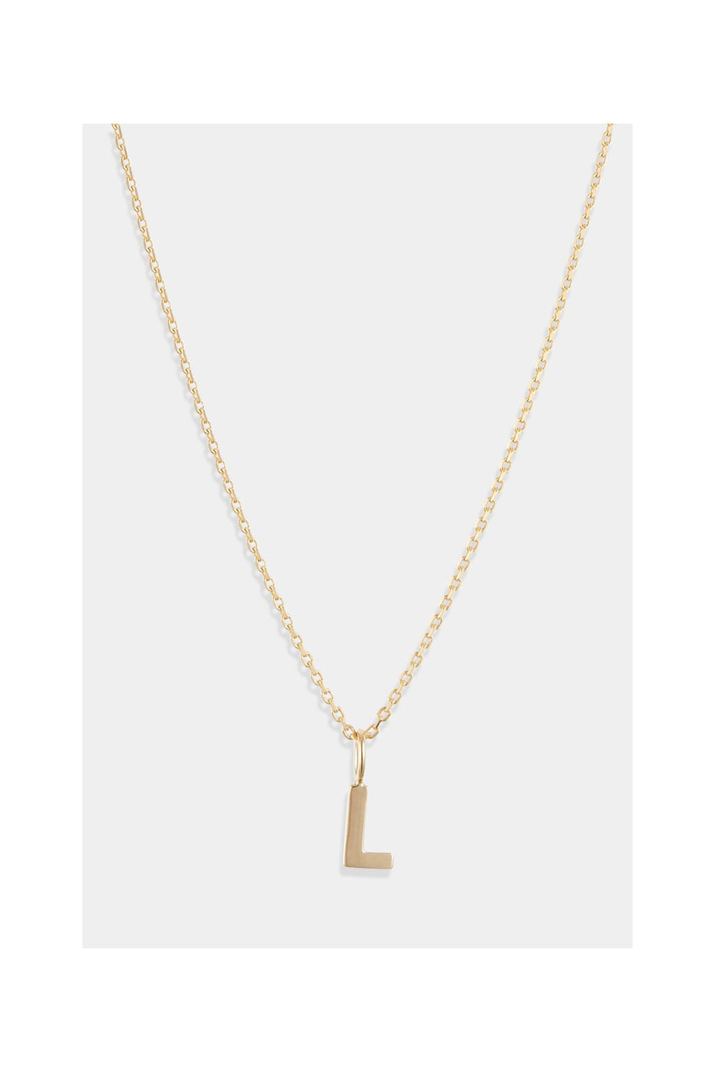 Pendentif "Lettre L" - Or Jaune 375/1000
