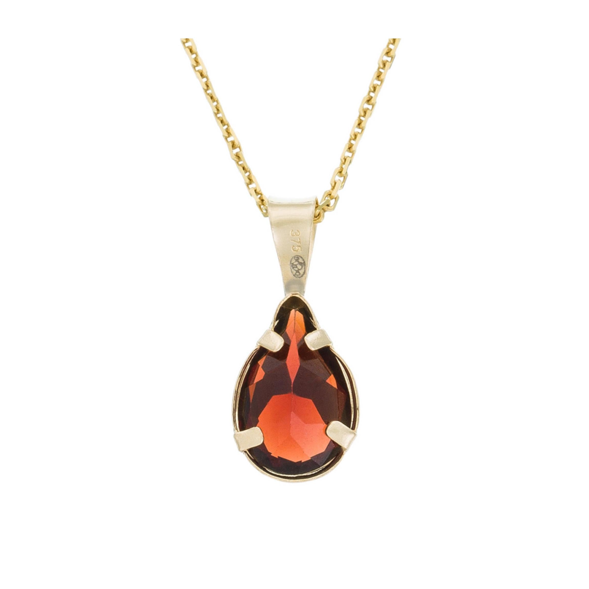 Colgante Granate Gota 1.56Ct/1