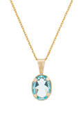 Pendentif Belle Topaze 1,51Ct/1 - Or Jaune 375/1000