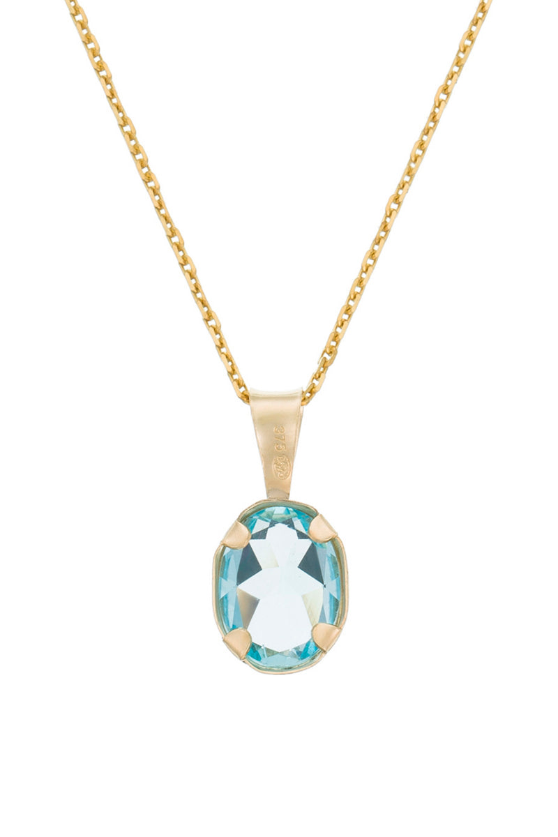 Pendentif Belle Topaze 1,51Ct/1 - Or Jaune 375/1000