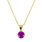 Pendentif "Puce" - Rubis: 0,74Ct/1