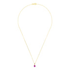 Pendentif "Puce" - Rubis: 0,74Ct/1