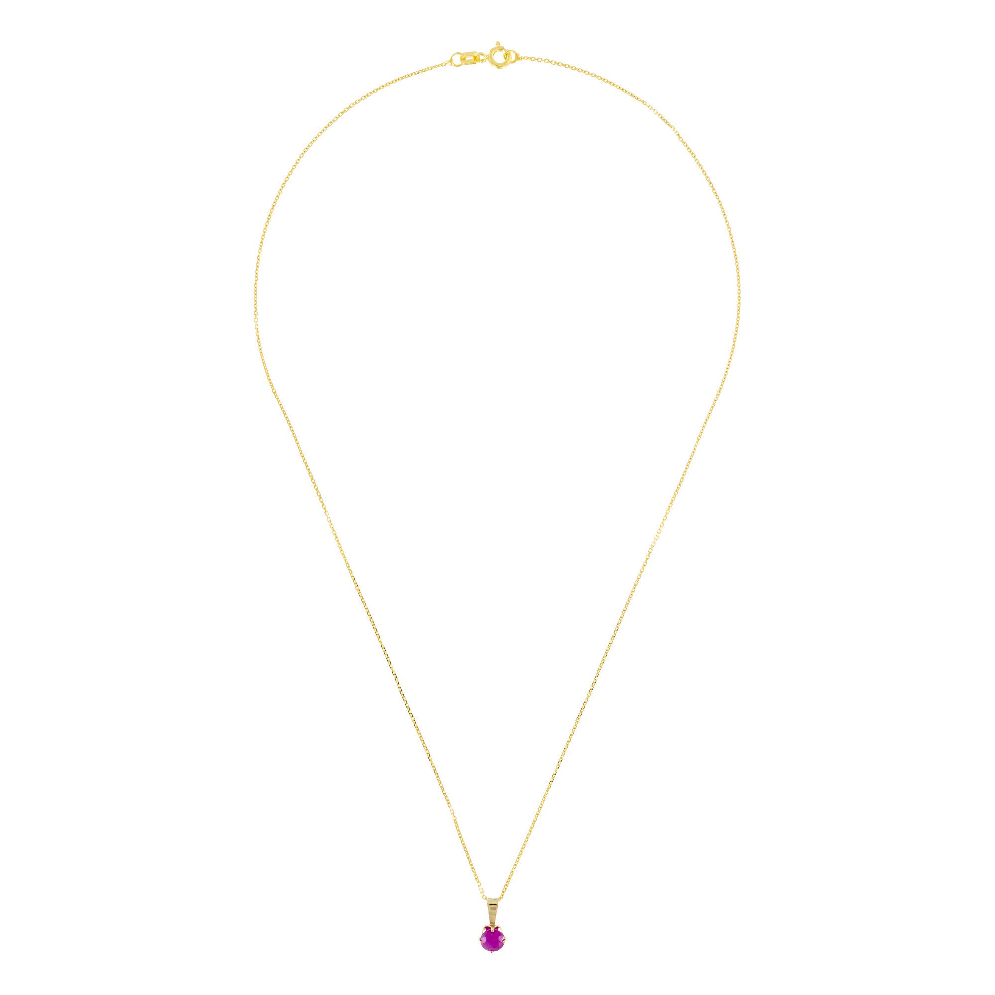 Pendentif "Puce" - Rubis: 0,74Ct/1
