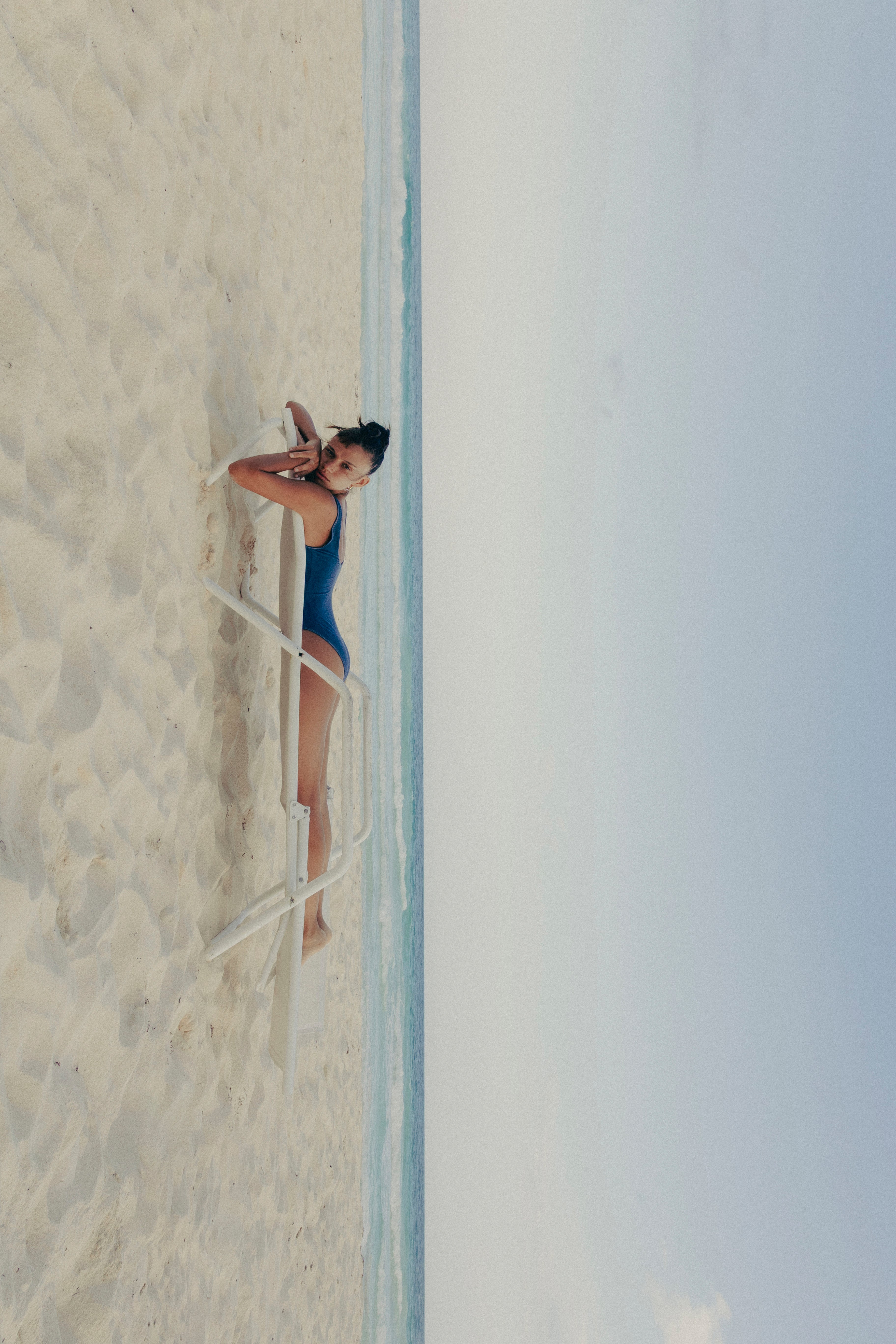Tina One Piece Swimsuit - Denim