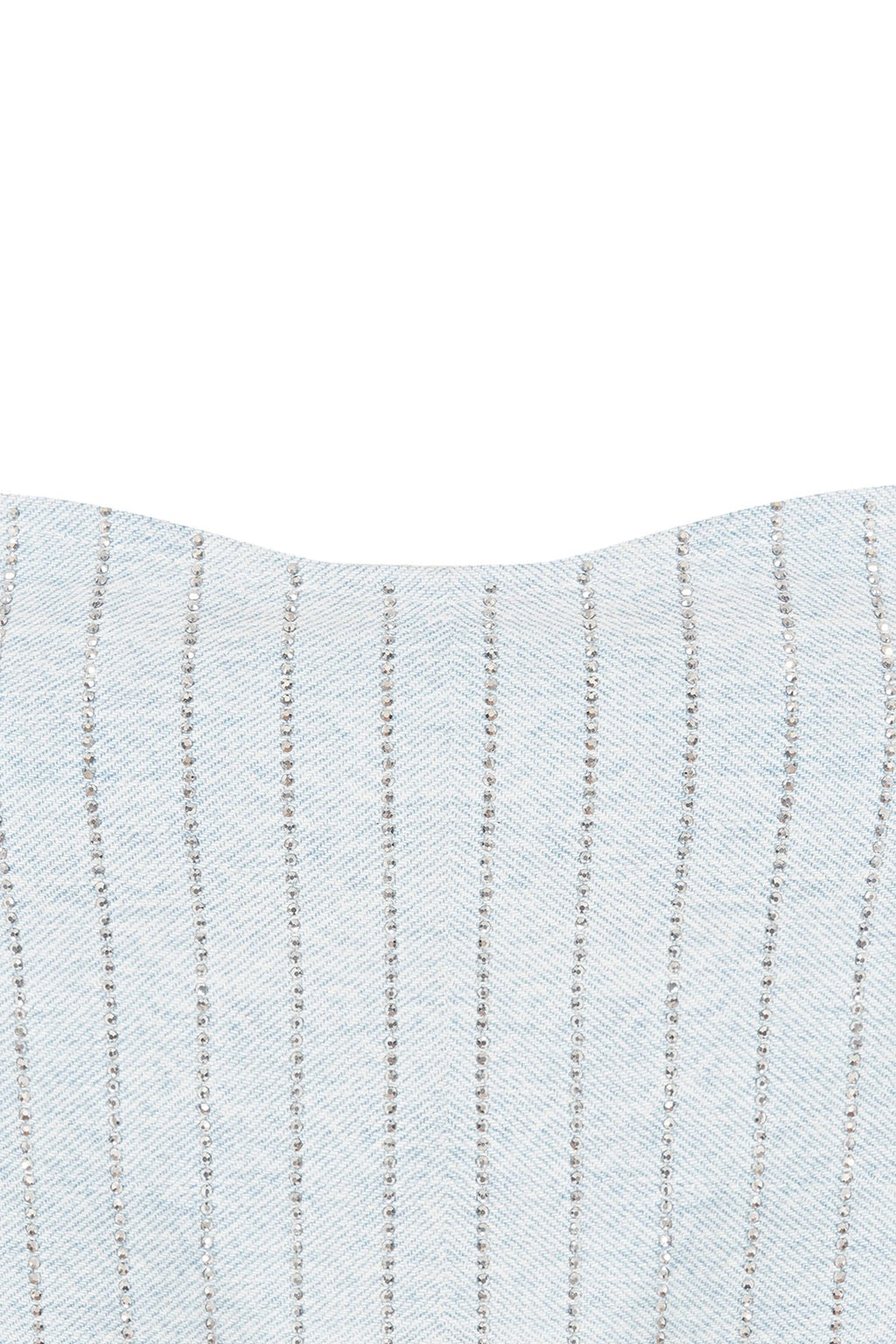 Top Bra - Strass Azul