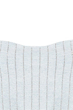 Top Bra - Strass Azul