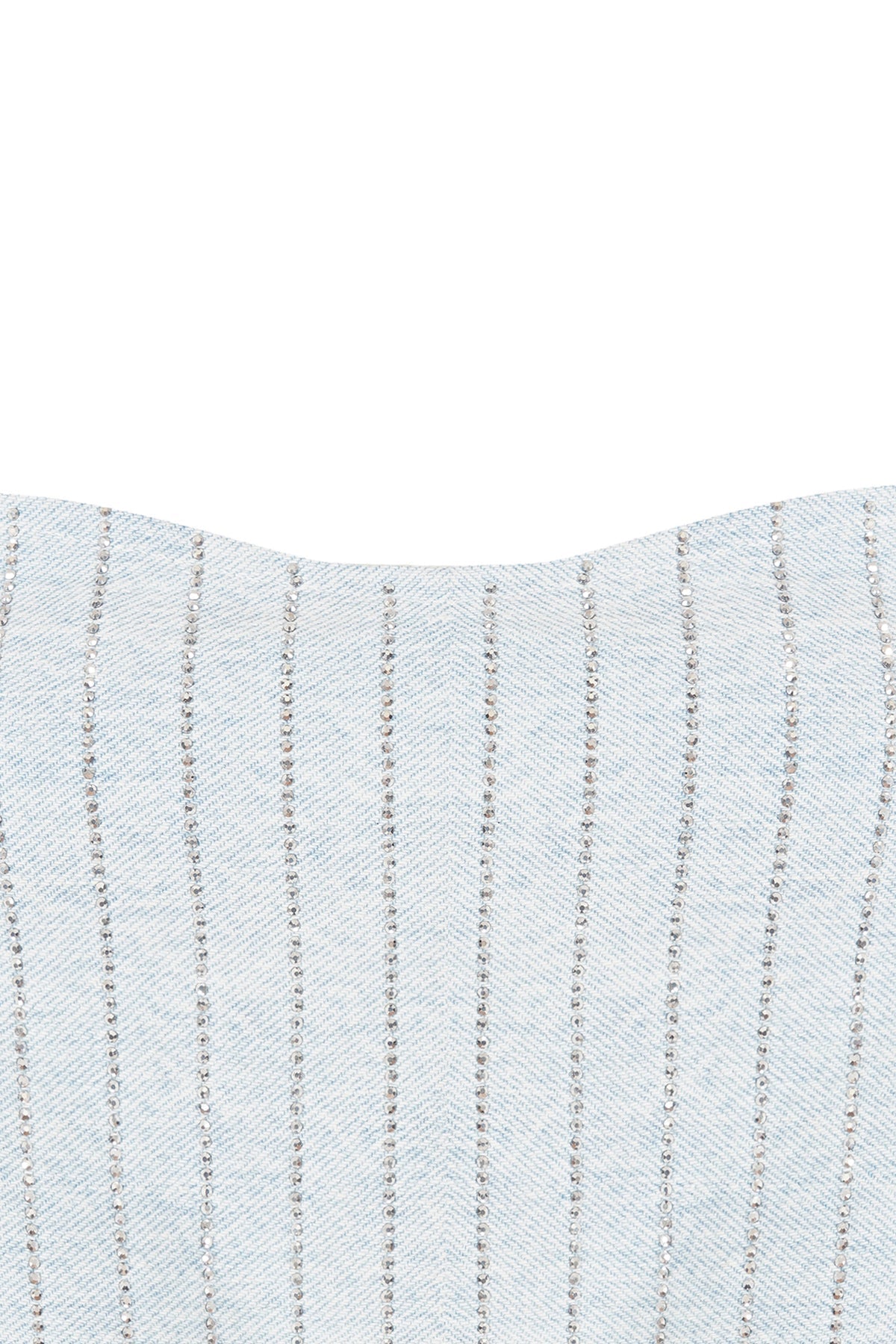 Top Bra - Strass Azul