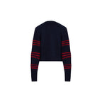 Pull - Raye Bleu/Rouge - Femme