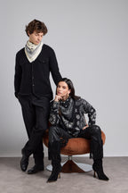Jersey bandana Presley - Negro blanco - Mujer