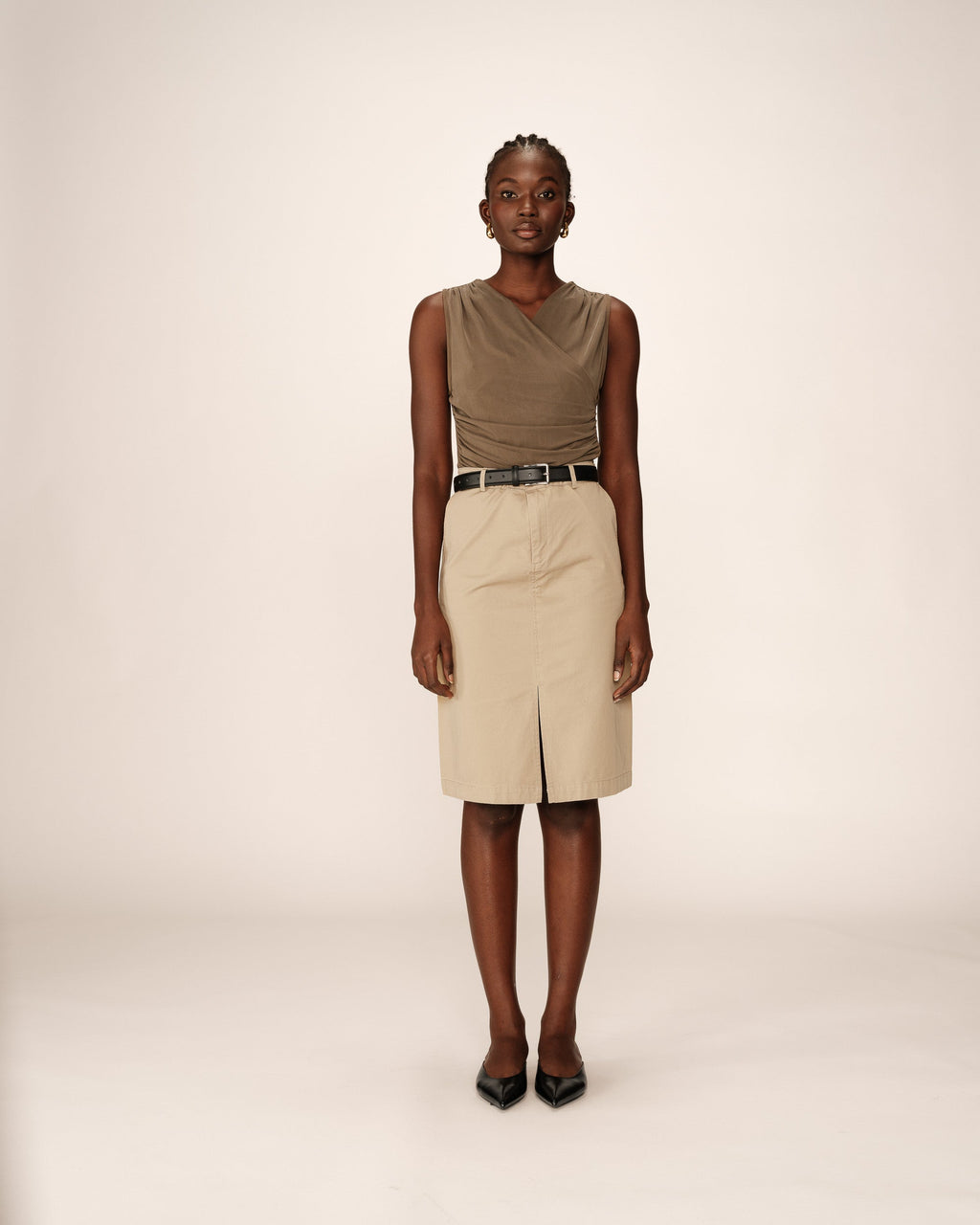 T-Shirt Pure - Kaki