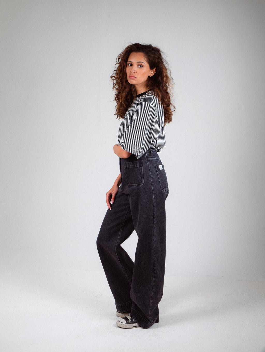 Pantaloni Jane Jeans - Antracite