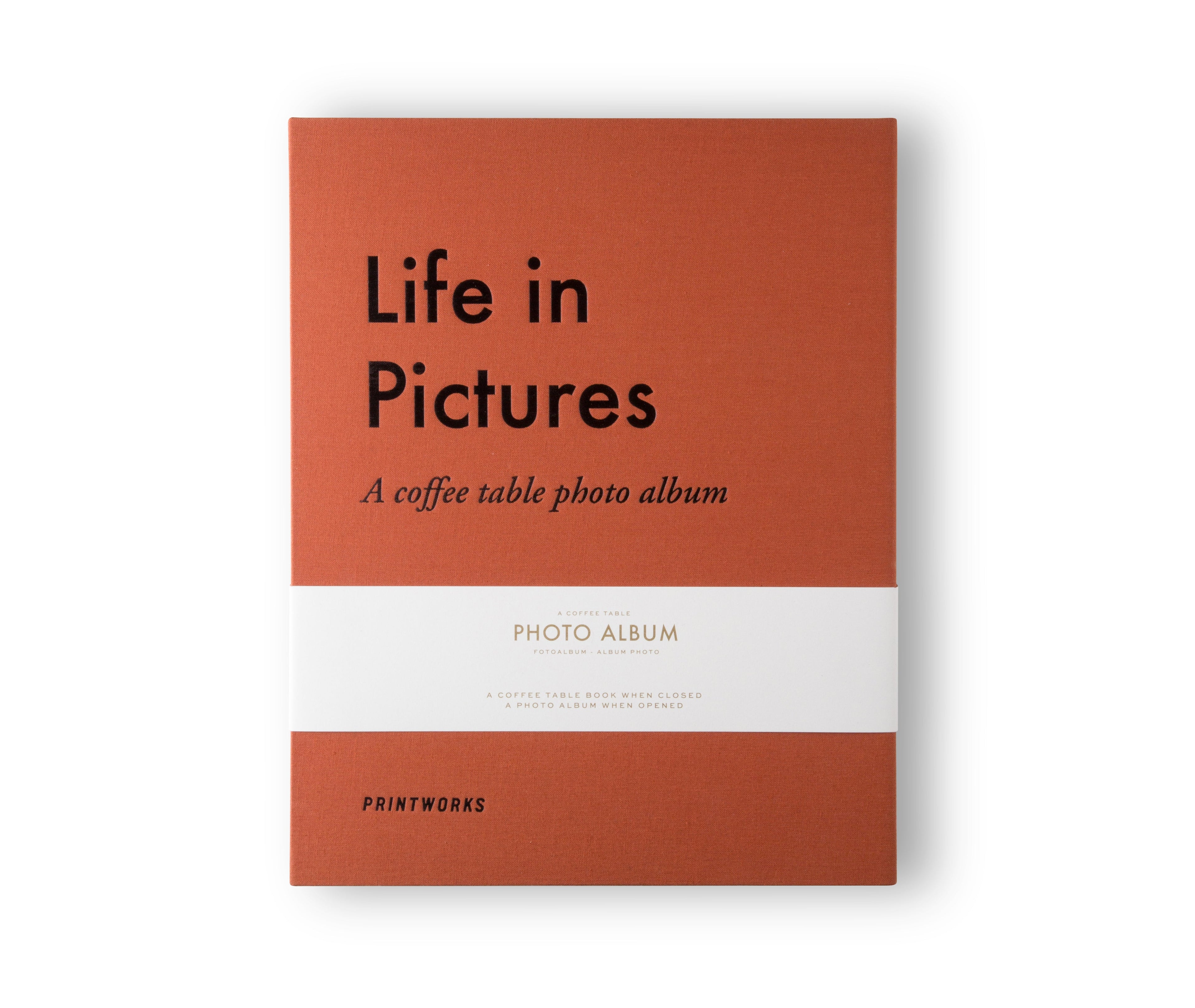 Album Photo - Life In Pictures - Orange - ModÃ¨le L