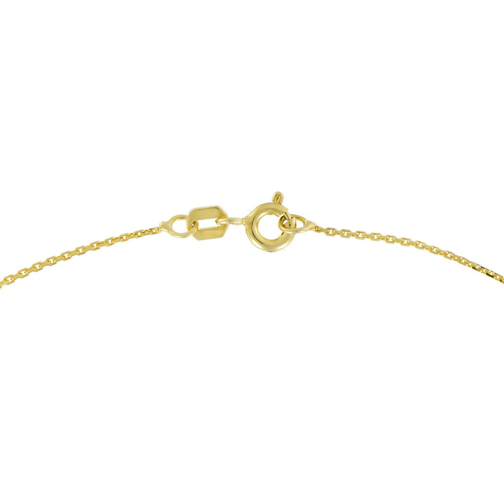 Pendentif "Infinito" Diamants 0,08/15 - Or Jaune 375/1000