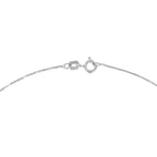 Pendentif "Héméra" D0,03/6 & Saphir 0,69/4 - Or Blanc 375/1000