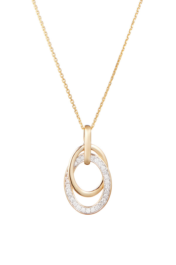 Colgante "Doble juego" Diamantes 0,18/29