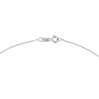 Pendentif "Élue De Ton Coeur" Diamants 0,13/26 - Or Blanc 375/1000