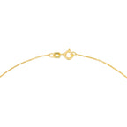 Pendentif "Dumai" D 0,67/10 Saphir 0,045/1 - Or Jaune 375/1000