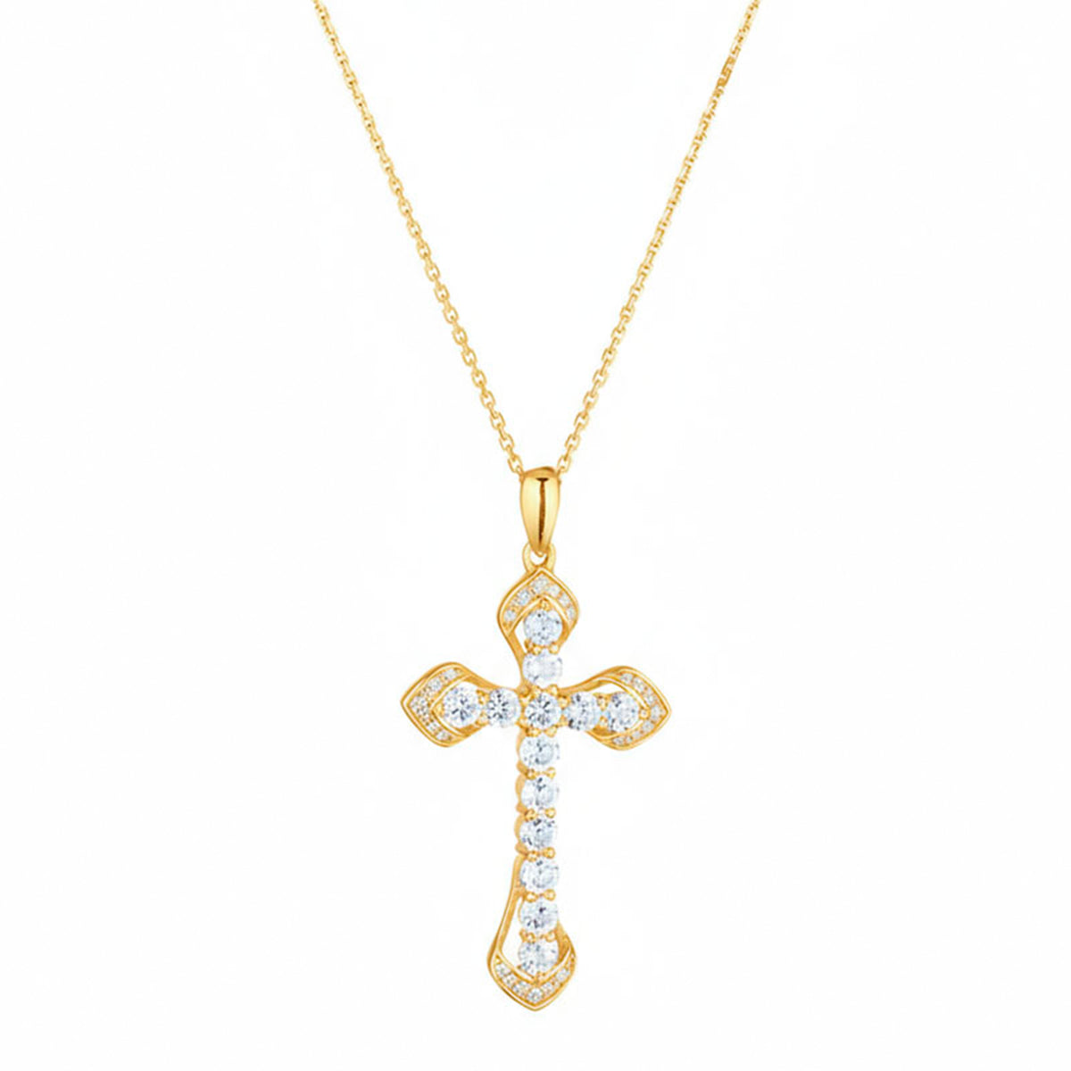 Pendentif "Padawa" D 0,10/28 Blue Topaze 1,95/13 - Or Jaune 375/1000