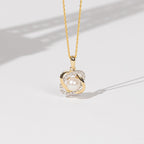 Pendentif "Gostivar" D 0,132/24 Perle 1 - Or Jaune 375/1000
