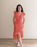Vestido midi floral - Camille