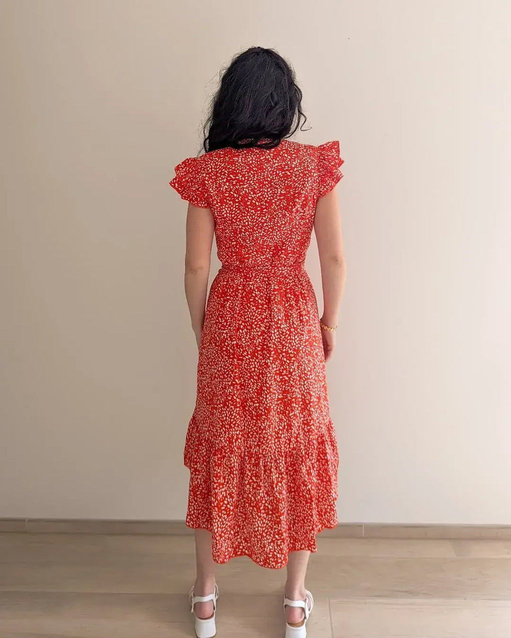 Vestido midi floral - Camille