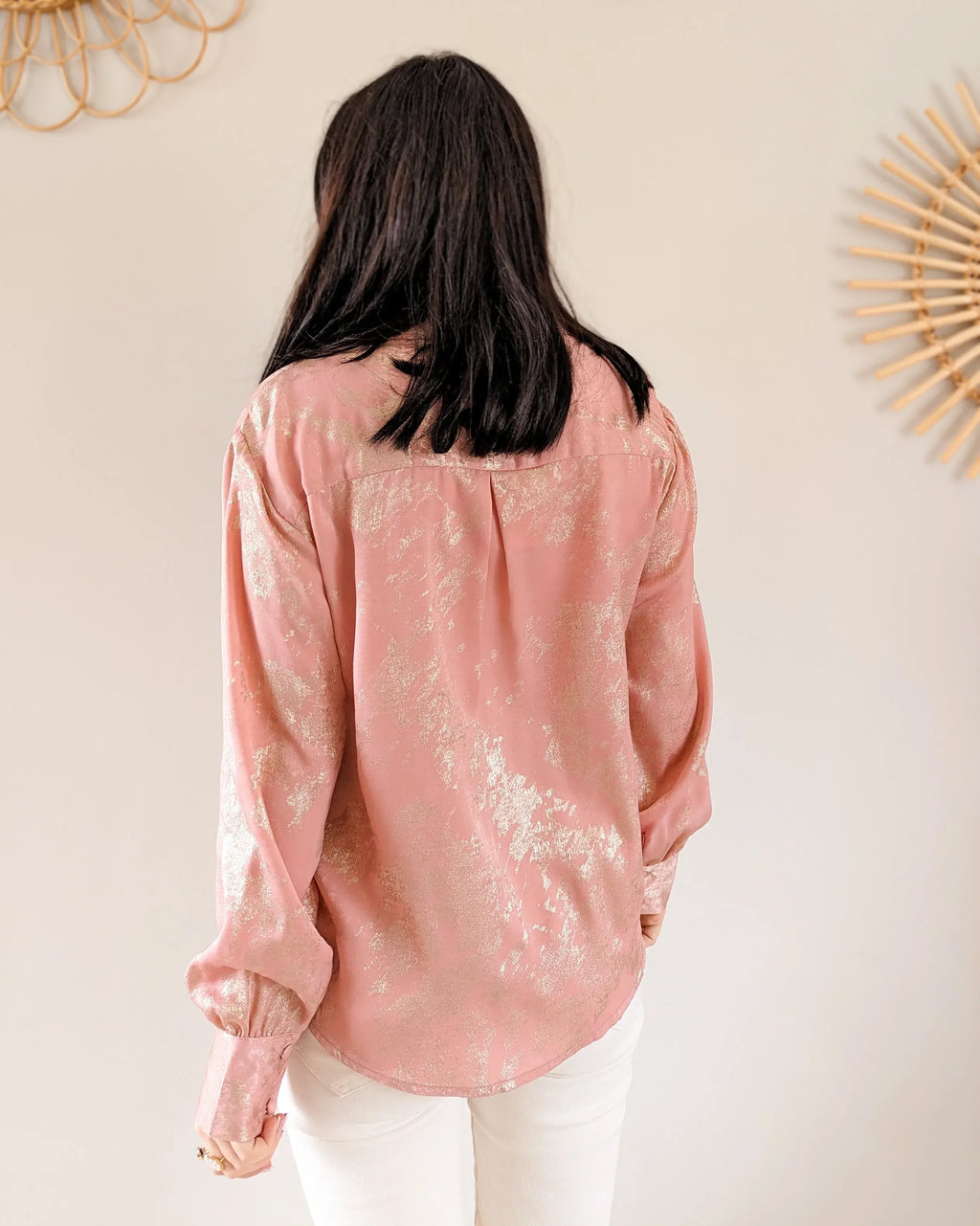 Camisa rosa polvoriento - Kara