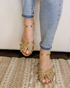 Sandalias Doradas - Goldy