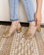 Sandalias Doradas - Goldy
