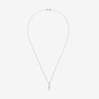 "Life" Diamond Pendant 0.02Ct/3 - White Gold