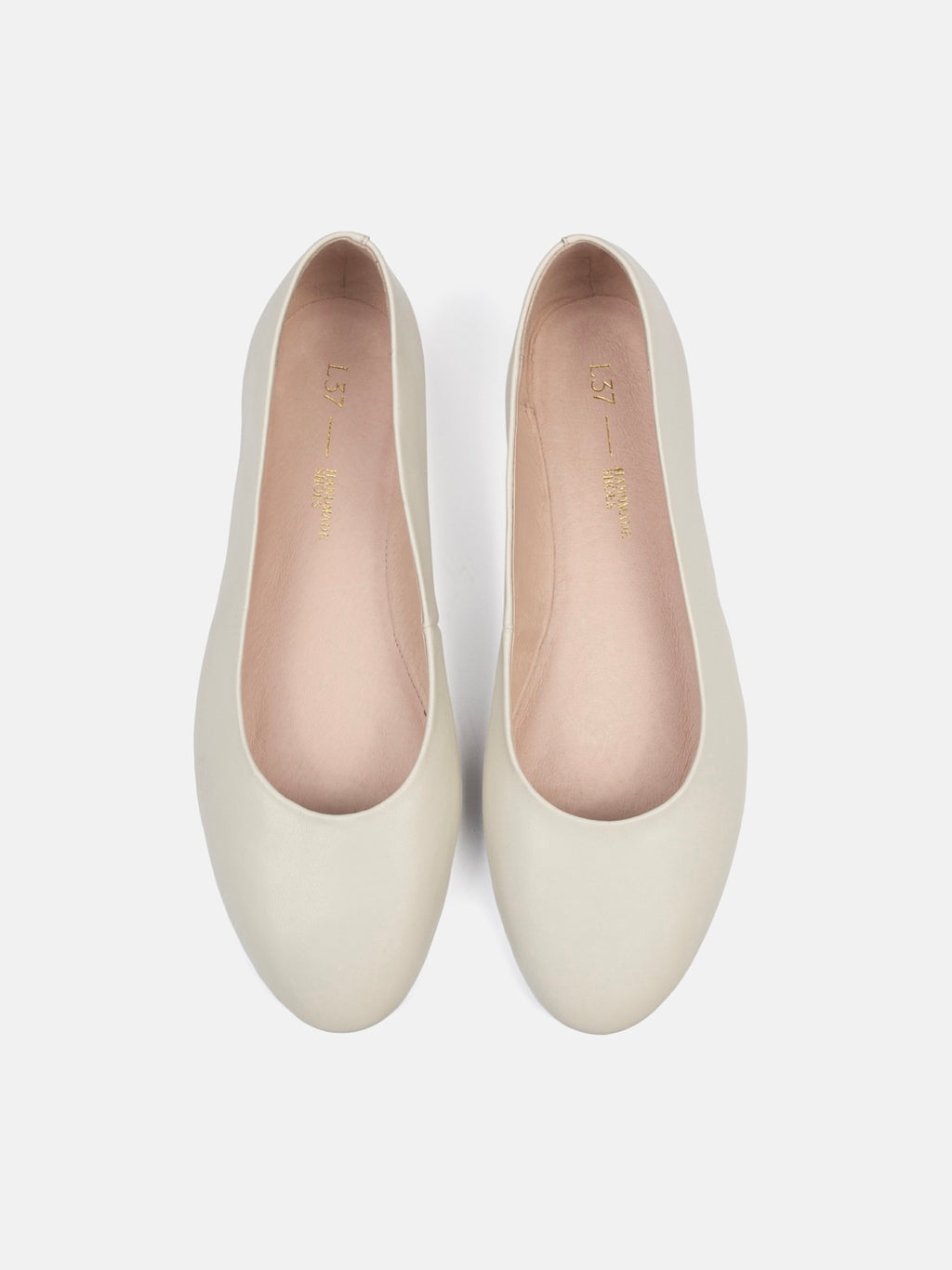 Ballerine Baby Come On - Bianco Sporco