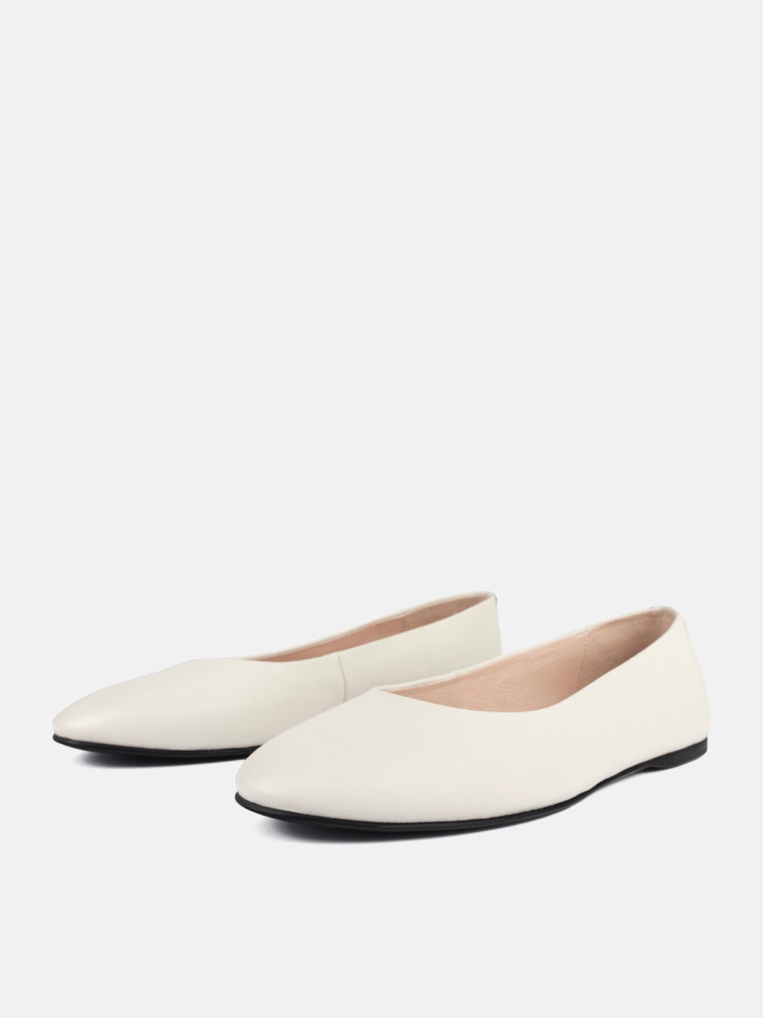 Ballerine Baby Come On - Bianco Sporco