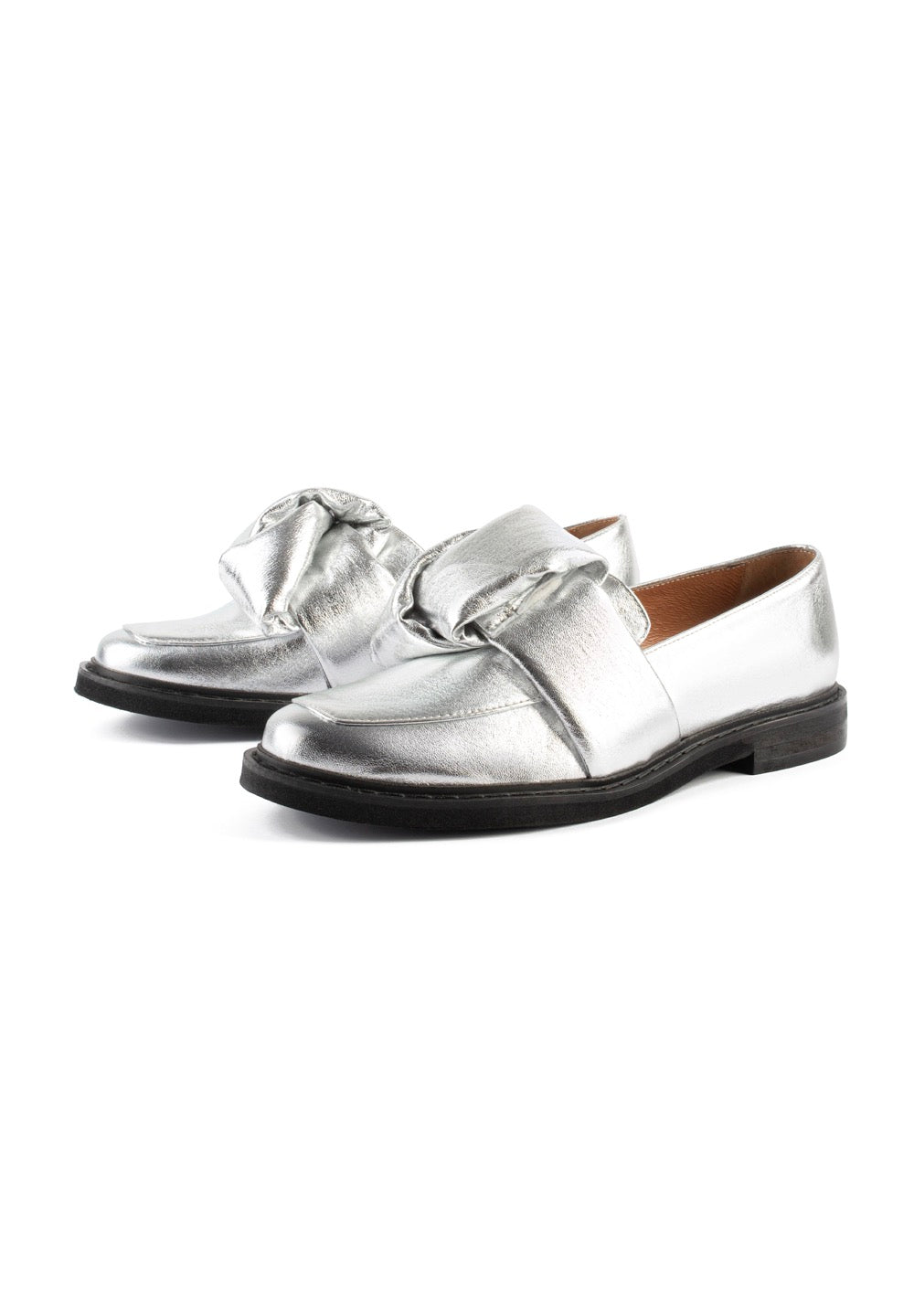 Mocasines Cross The Line - Plata