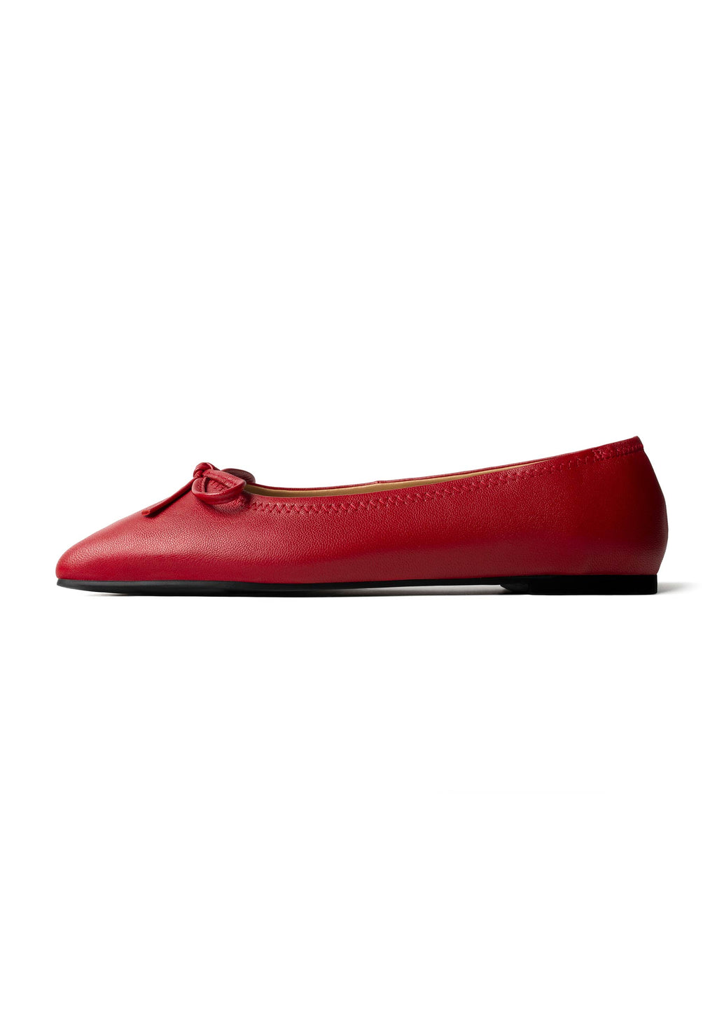Golden Hours We Had Ballet Flats - Red