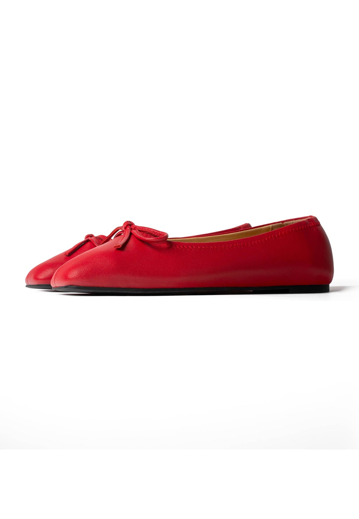 Golden Hours We Had Ballet Flats - Red