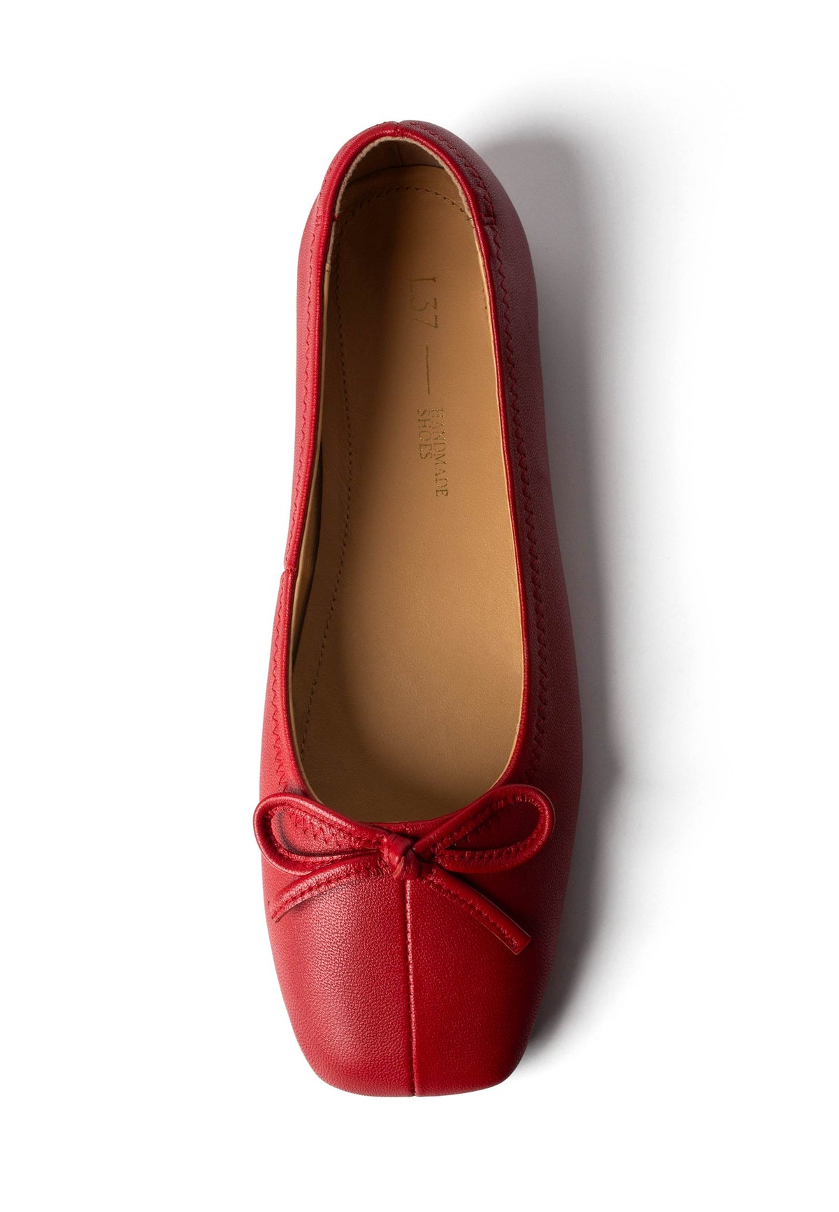 Golden Hours We Had Ballet Flats - Red