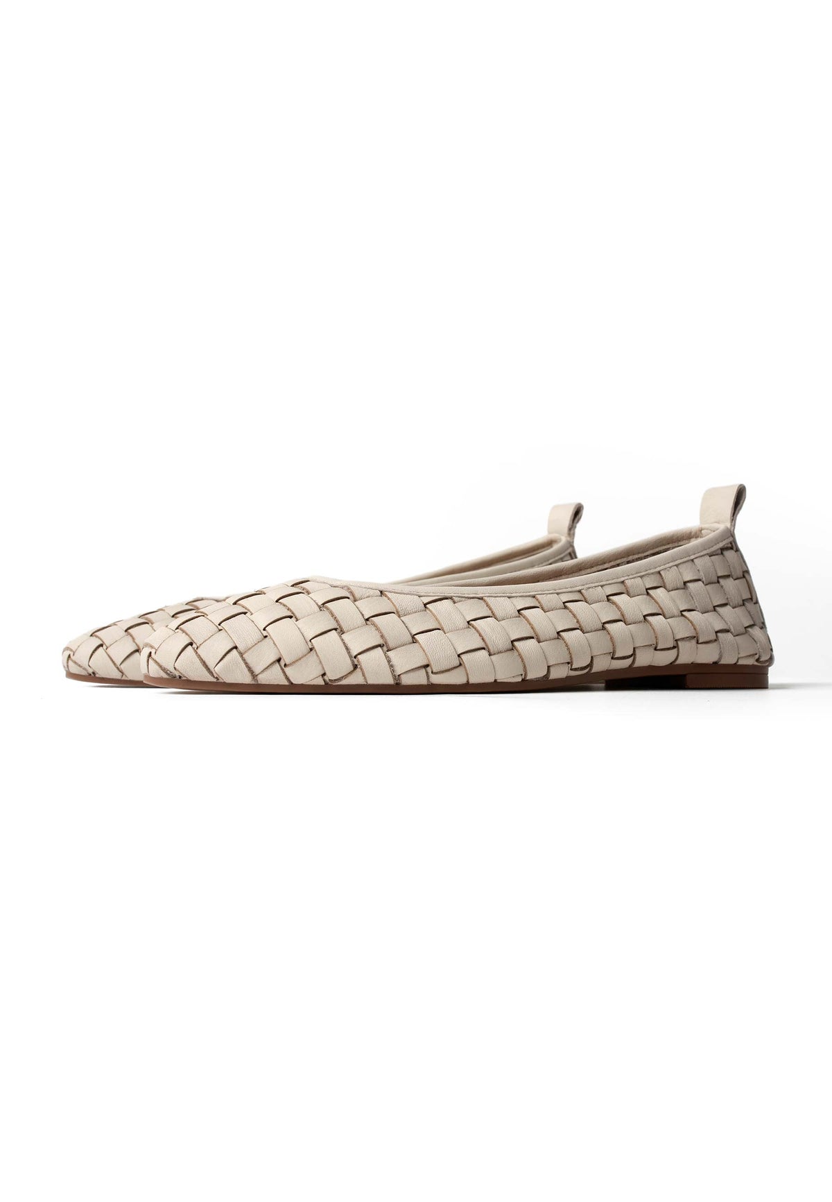 Heartbeats On The Shore Ballet Flats - Off-White