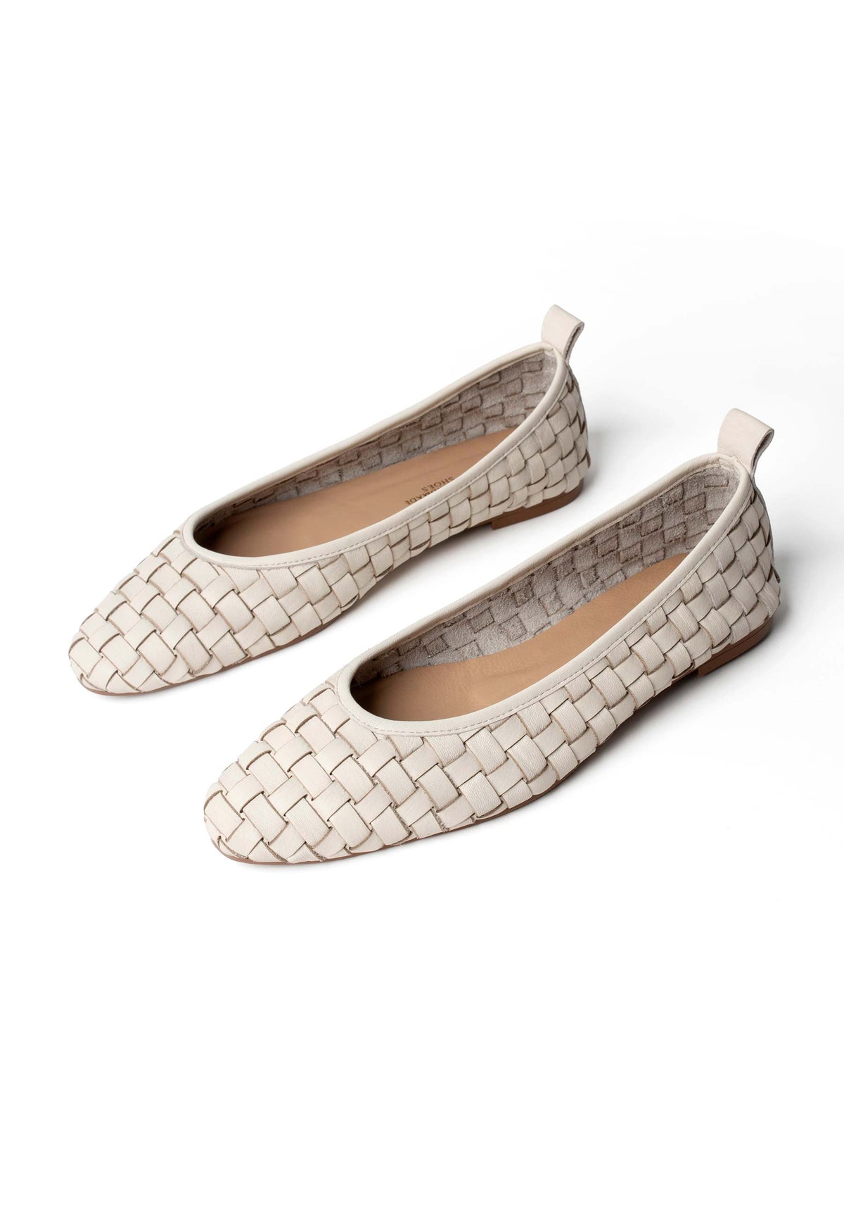 Heartbeats On The Shore Ballet Flats - Off-White