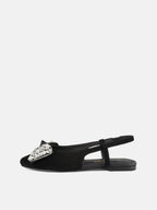 Ballerine With Bated Breath - Nero