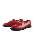 Mocassini Long Way To Go - Rosso