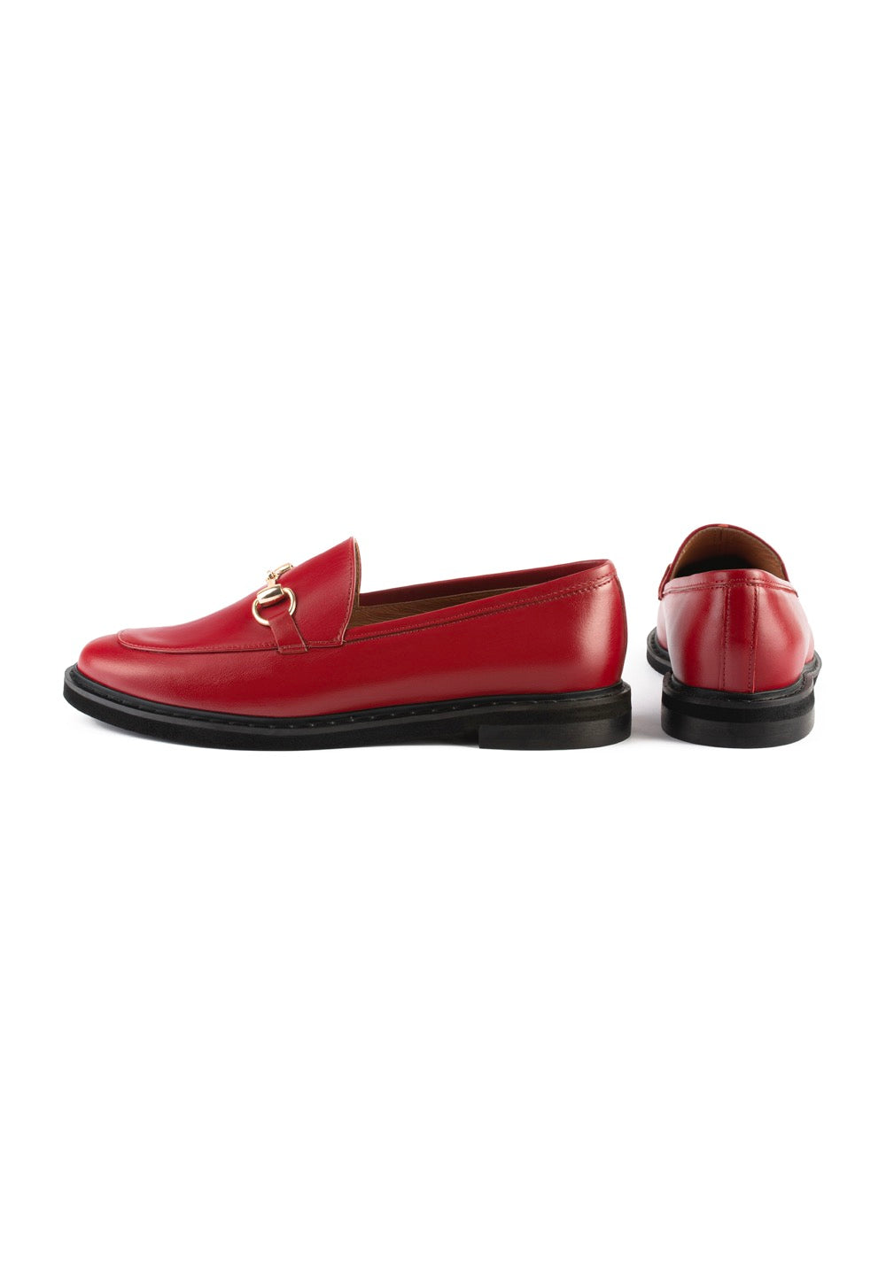 Mocassini Long Way To Go - Rosso