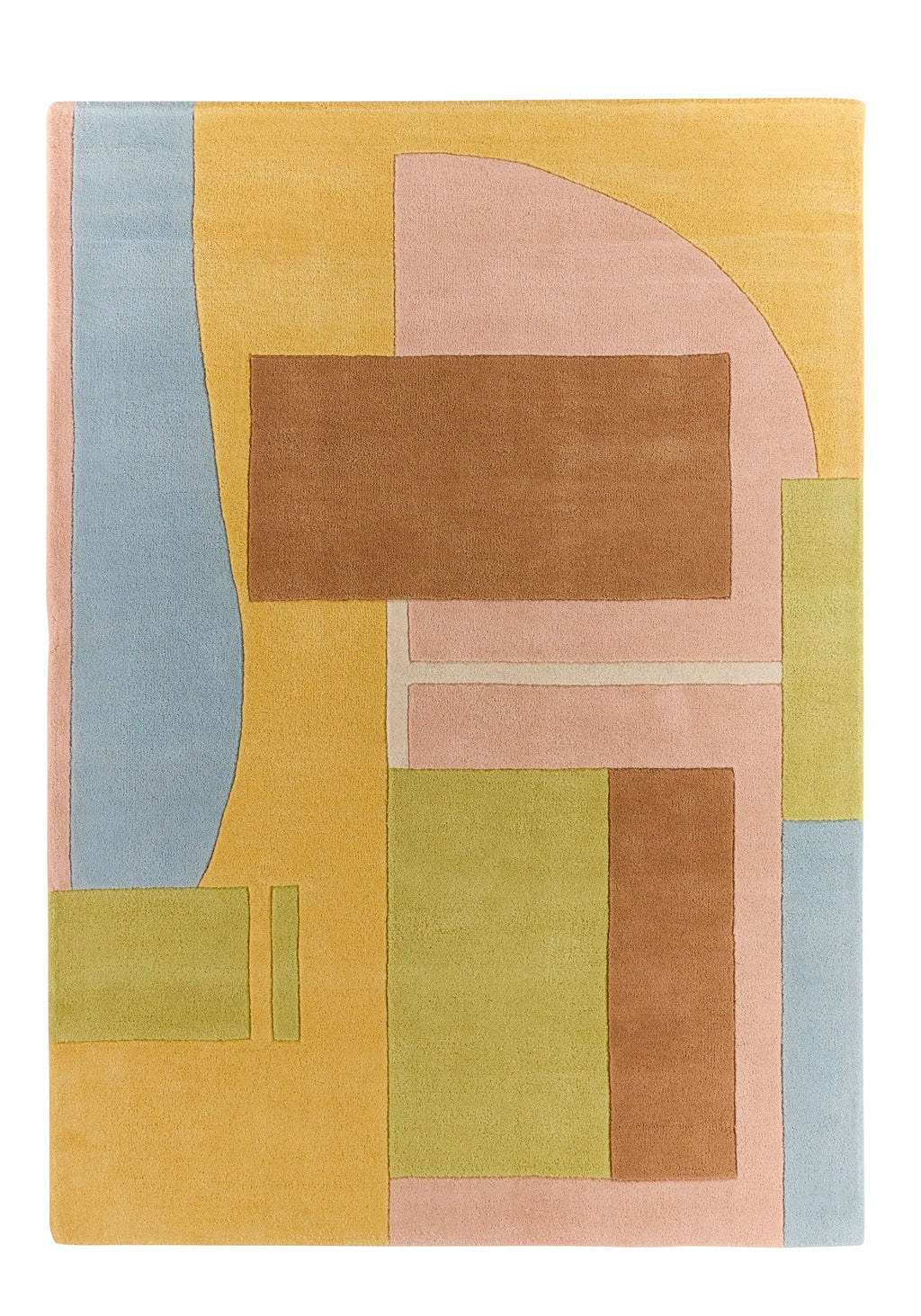 Soft Rayon – Wool rug in pastel shades Soft Rayon